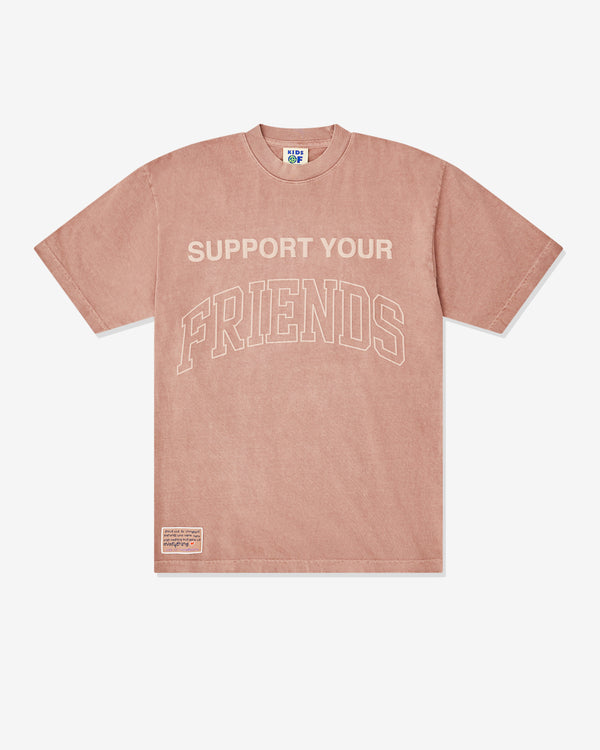 Kids Of Immigrants - Men's Support Your Friends Tee - (Brown)