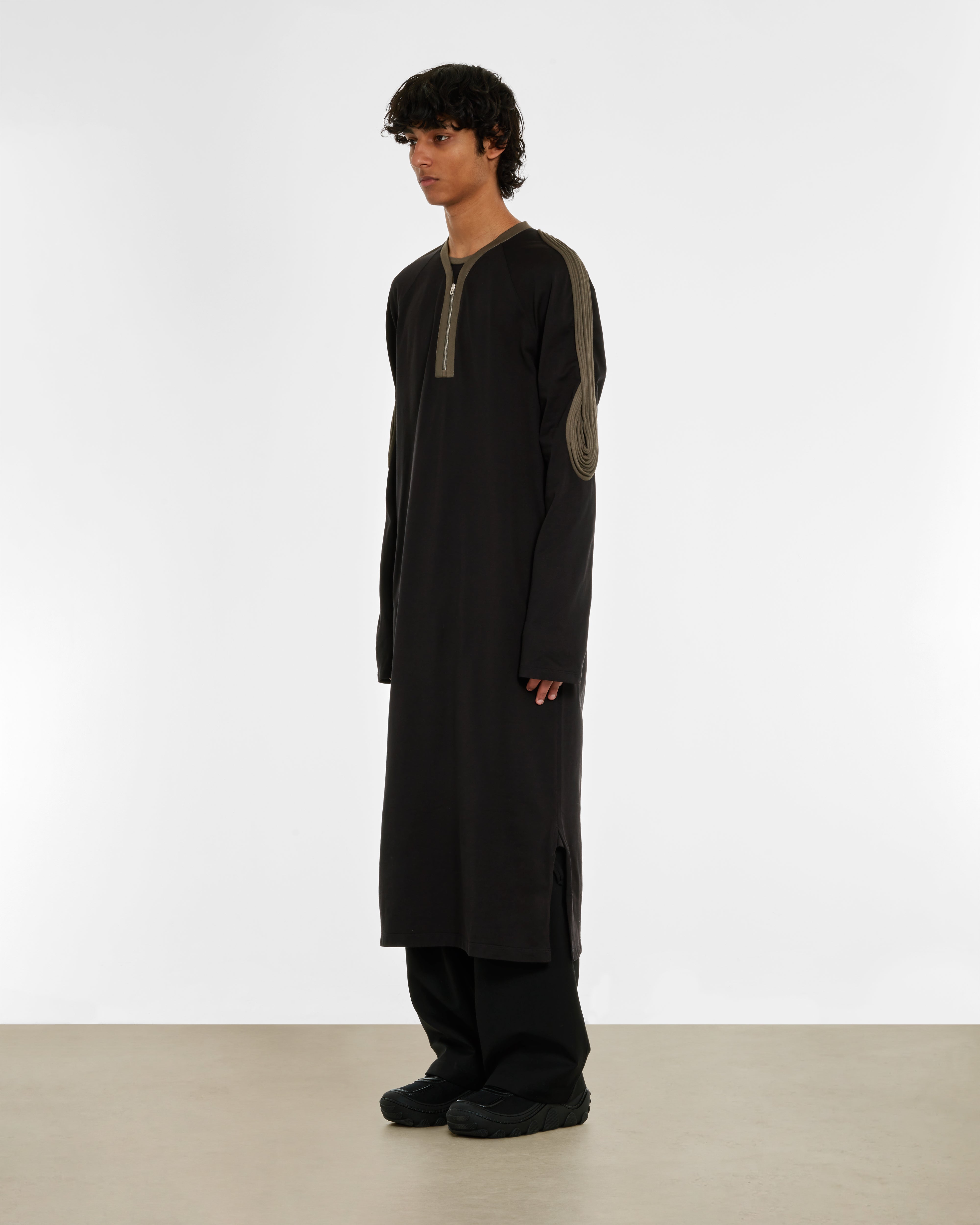 Kiko Kostadinov - Men's Delian Tunic - (Jet Black)