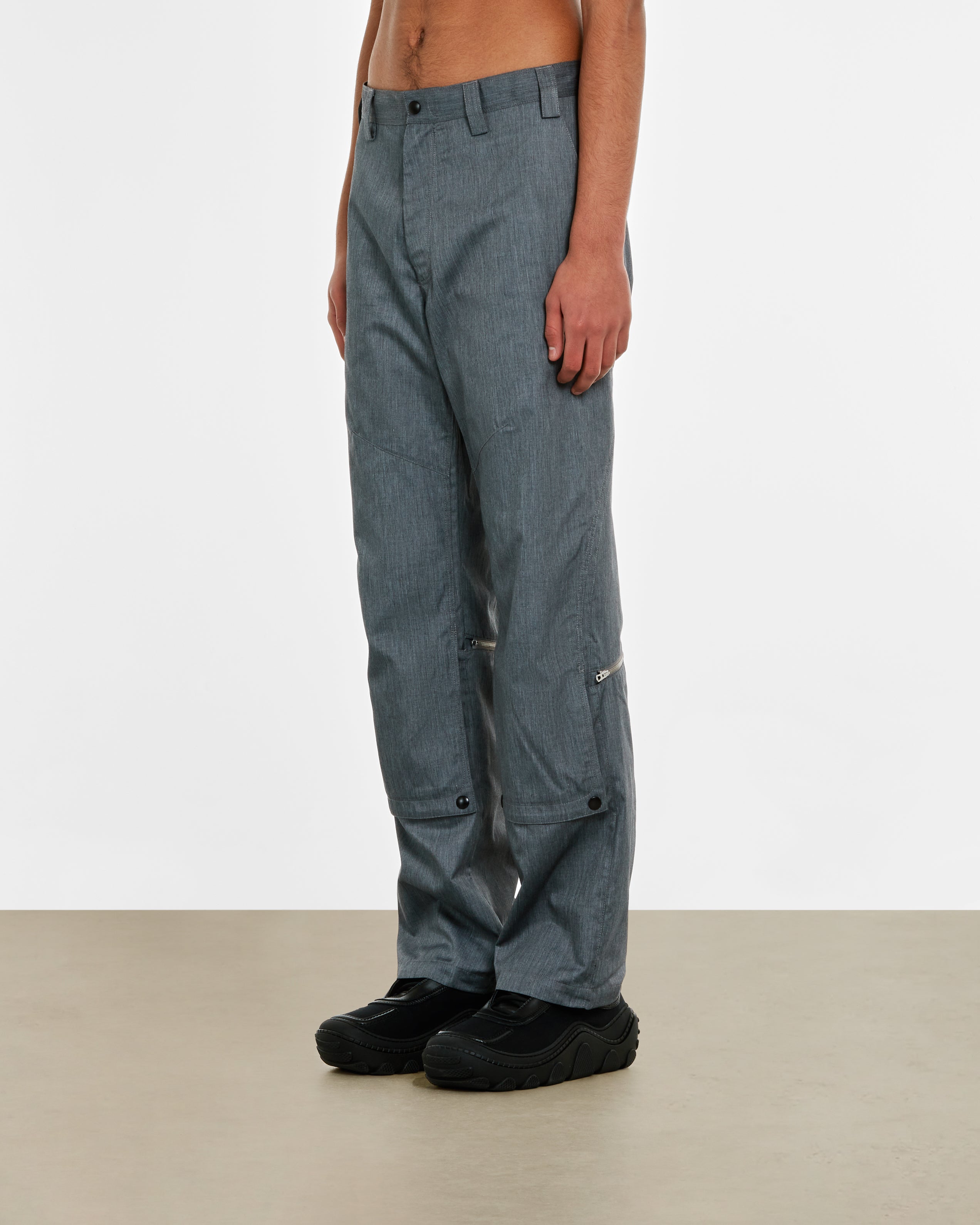 Kiko Kostadinov - Men's Tonino Utility Trouser - (Grey Melange)