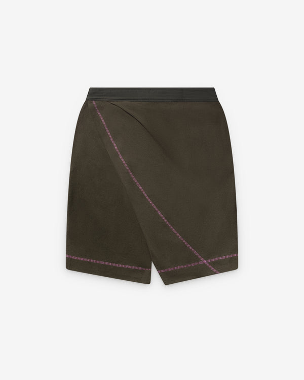 Kiko Kostadinov  - Women's Petrel Draped Culottes - (Cedar Green)