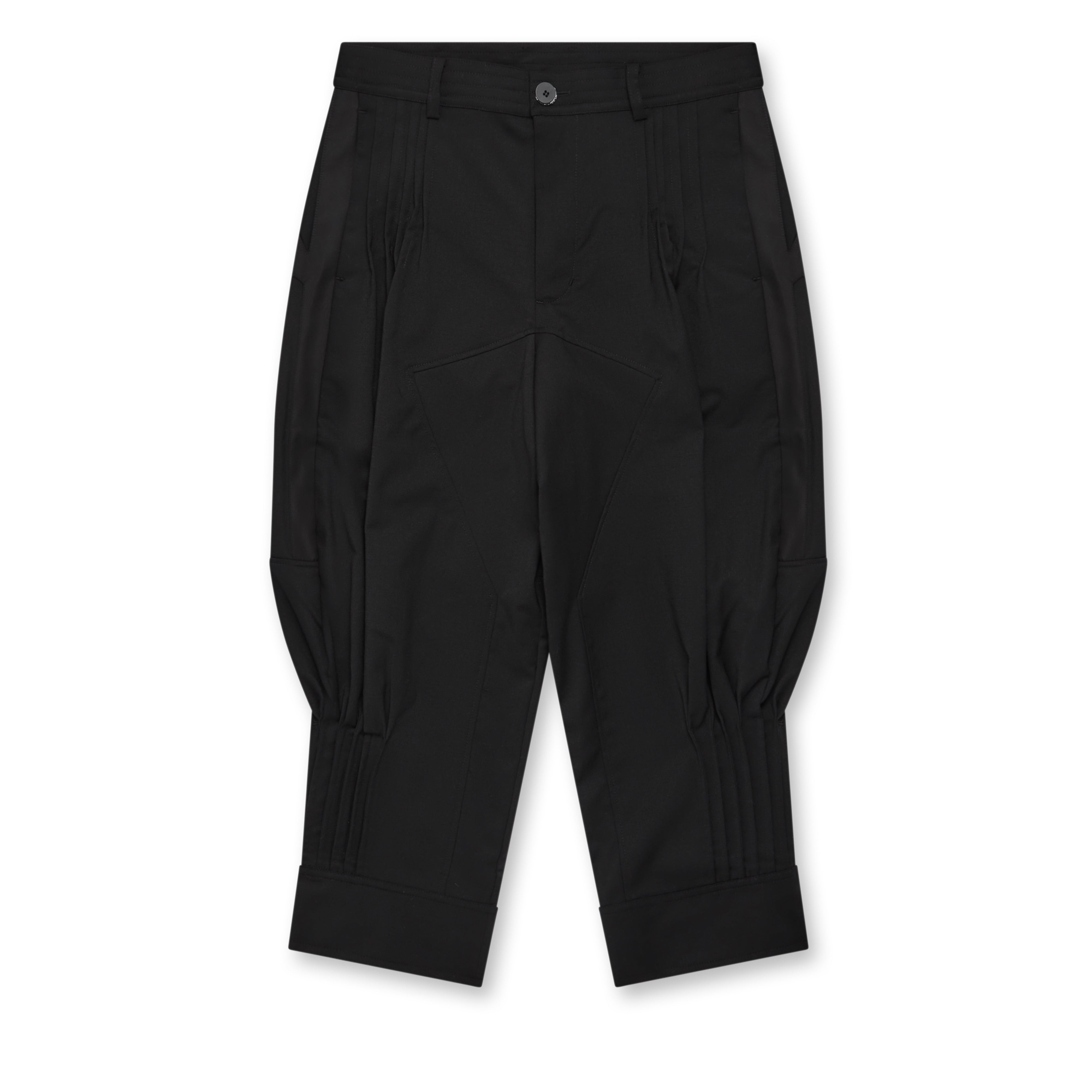 Kiko Kostadinov - Men's Sorelle Trouser - (Jet Black) | Dover