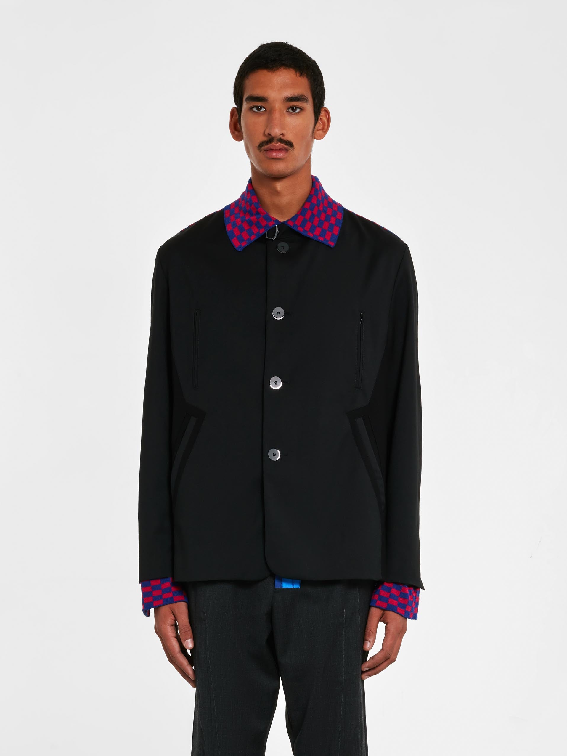 Kiko Kostadinov - Men's Sorelle Jacket - (Black) | Dover Street