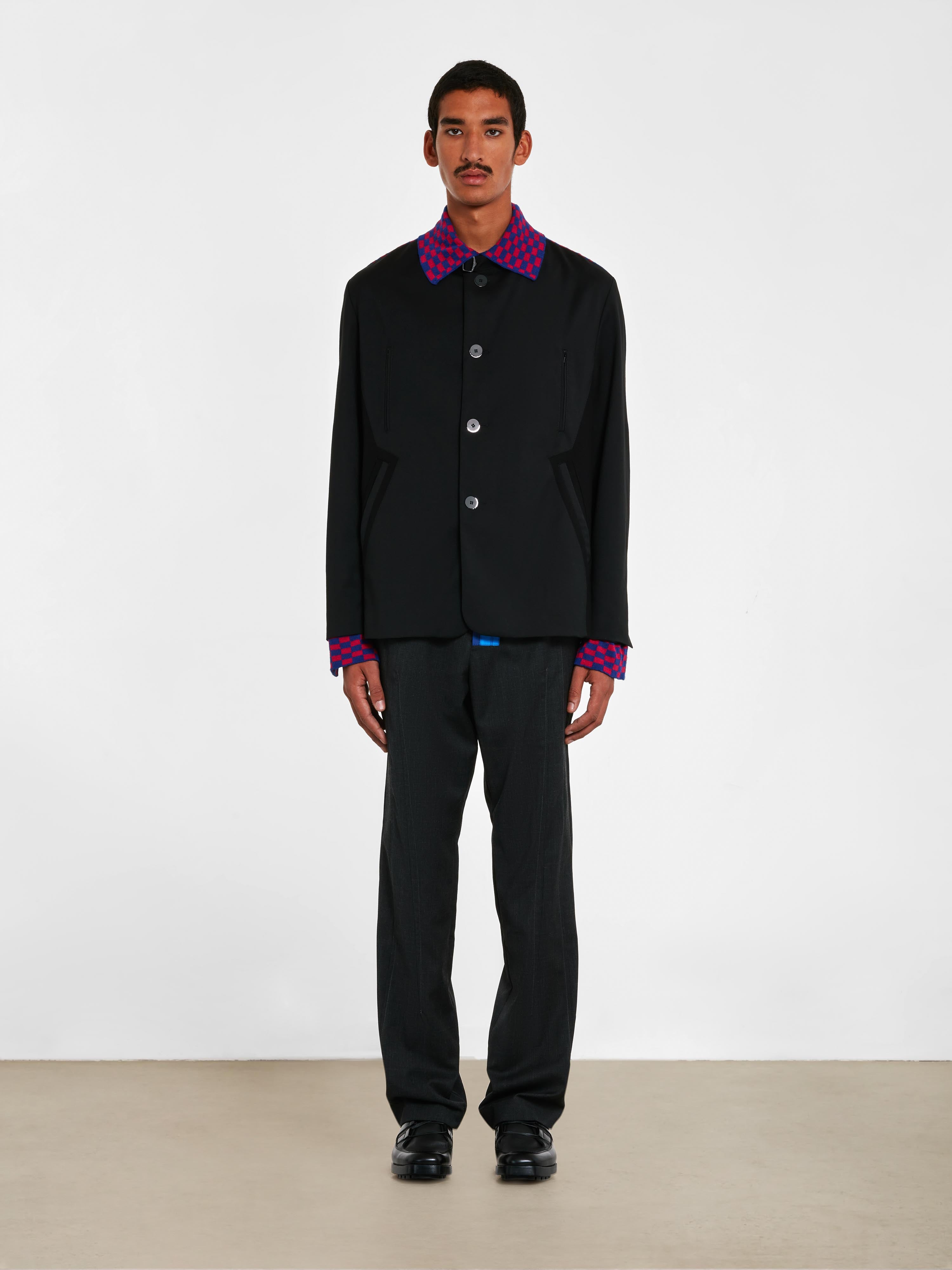 Kiko Kostadinov - Men's Sorelle Jacket - (Black) | Dover Street