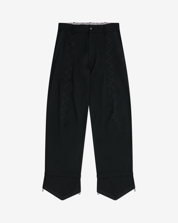 Kiko Kostadinov - Men's Jacklight Trouser - (Crow Black)