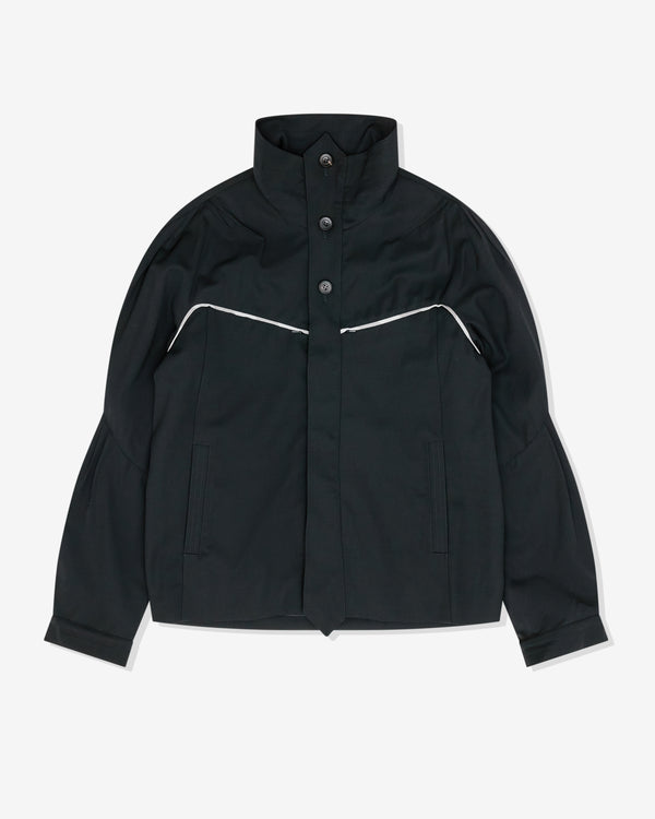 Kiko Kostadinov - Men's Ohne K-Dart Jacket - (Crow Black)