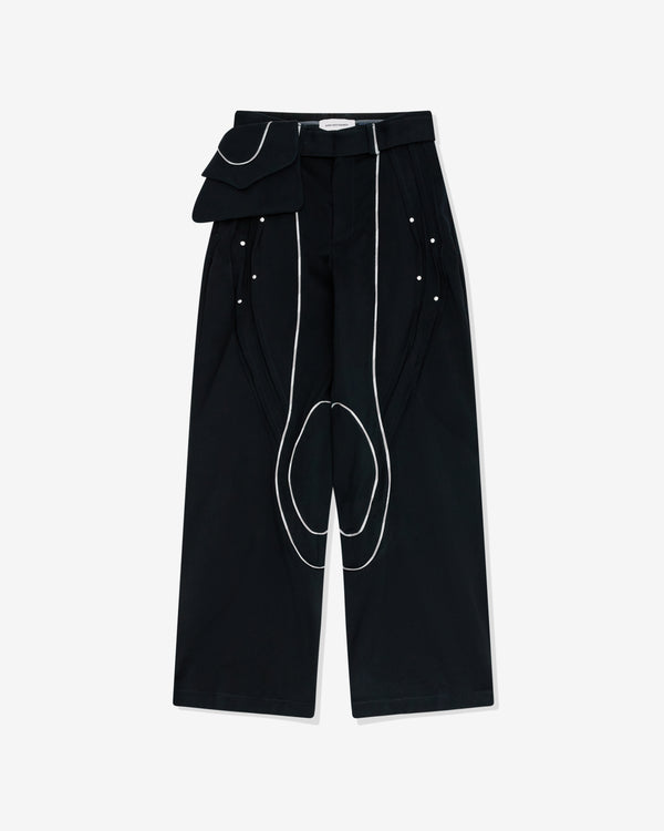 Kiko Kostadinov - Men's Chalice Trouser - (Raven Black)