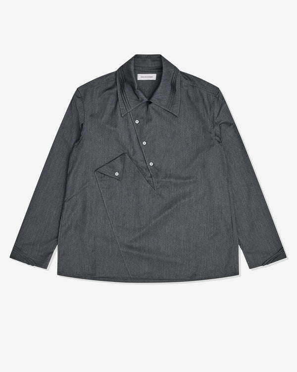 Kiko Kostadinov - Men's Jarocka Overshirt - (Charcoal)