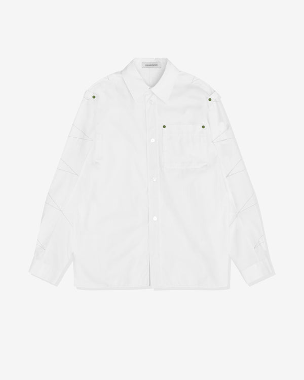 Kiko Kostadinov - Men's Solva Shirt - (White)