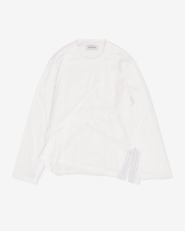 Kiko Kostadinov - Men's Inex Mesh Top - (Off White)