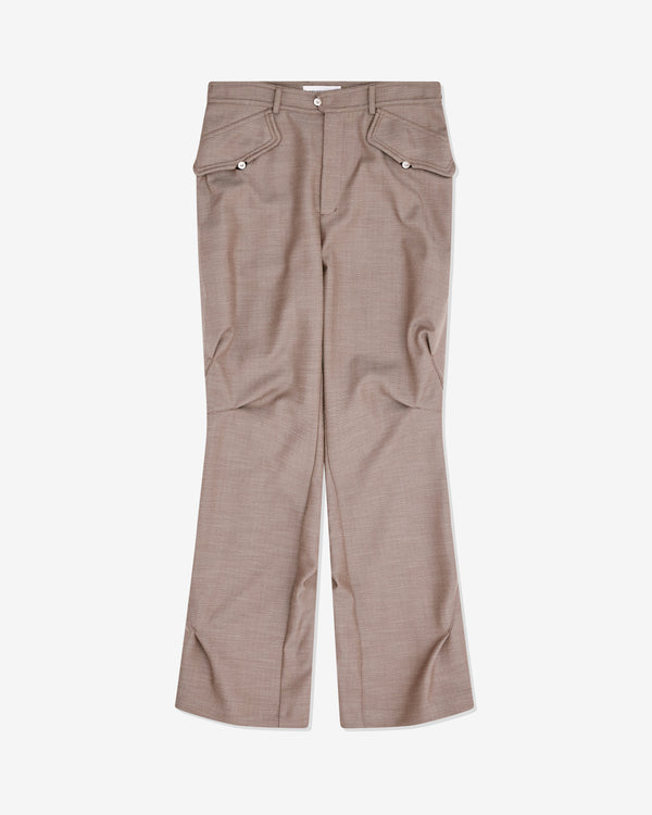 Kiko Kostadinov - Men's K-Dart Trouser - (Brown Oak)