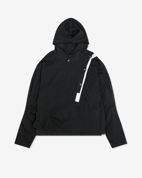 Kiko Kostadinov - Men's Inex Hooded Top - (Black)