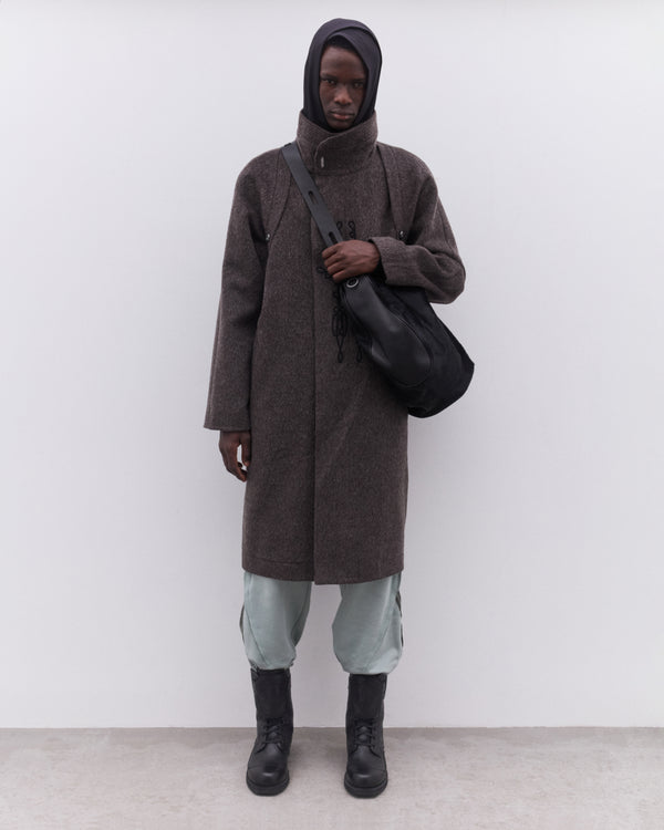 Kiko Kostadinov - Men’s Kormos Military Coat - (Washed Black)