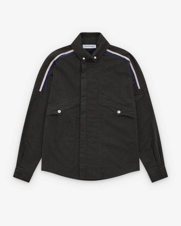 Kiko Kostadinov - Men’s Vig Shirt - (Deep Green)