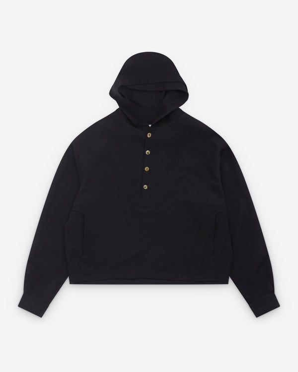 Kiko Kostadinov - Men’s Slatina Hooded Top - (Black)