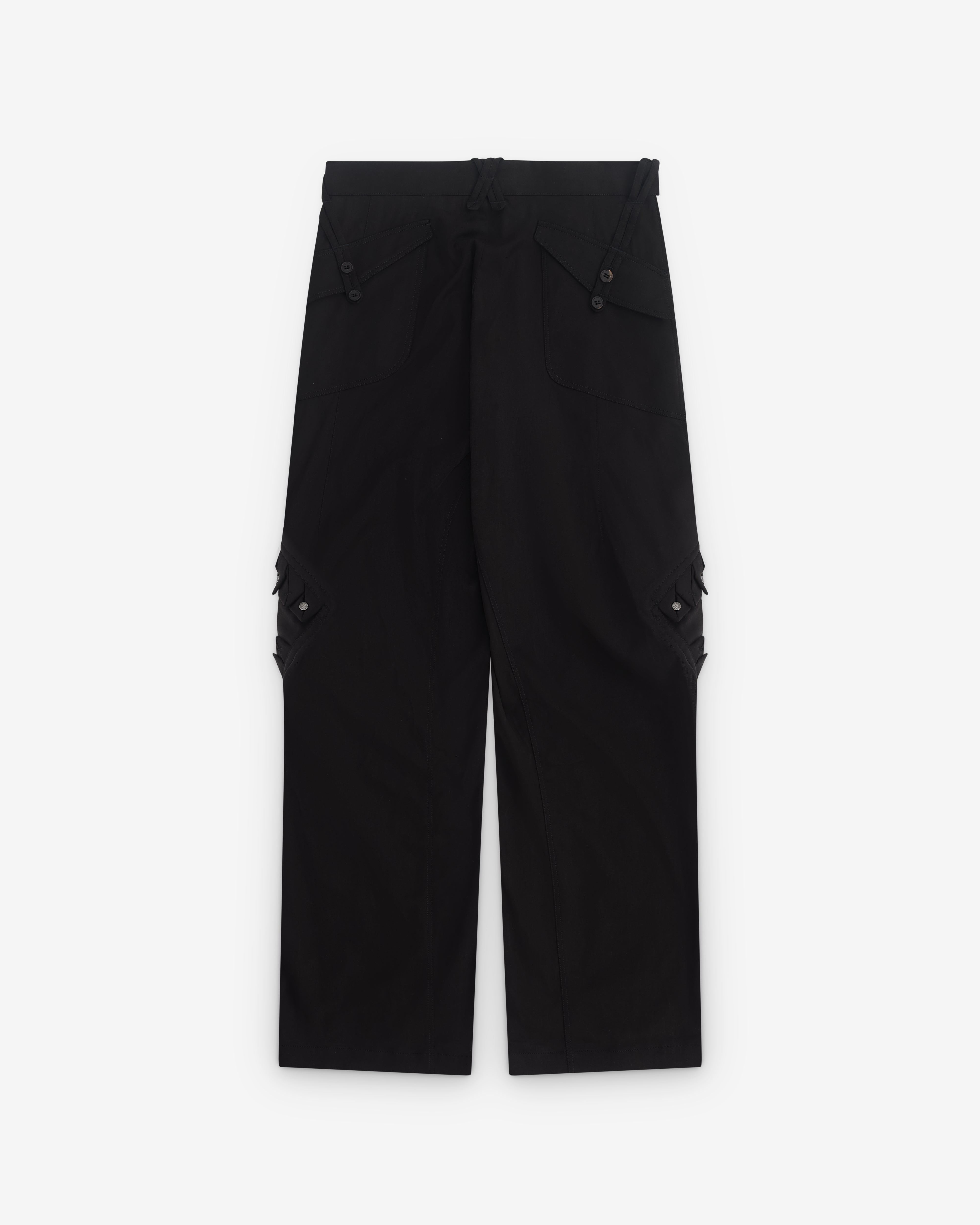 Kiko Kostadinov: Men's Estike Trouser (Jet Black) | DSML E-SHOP