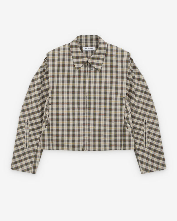 Kiko Kostadinov - Men’s Irimias K-Dart Bomber - (Oyster Check)