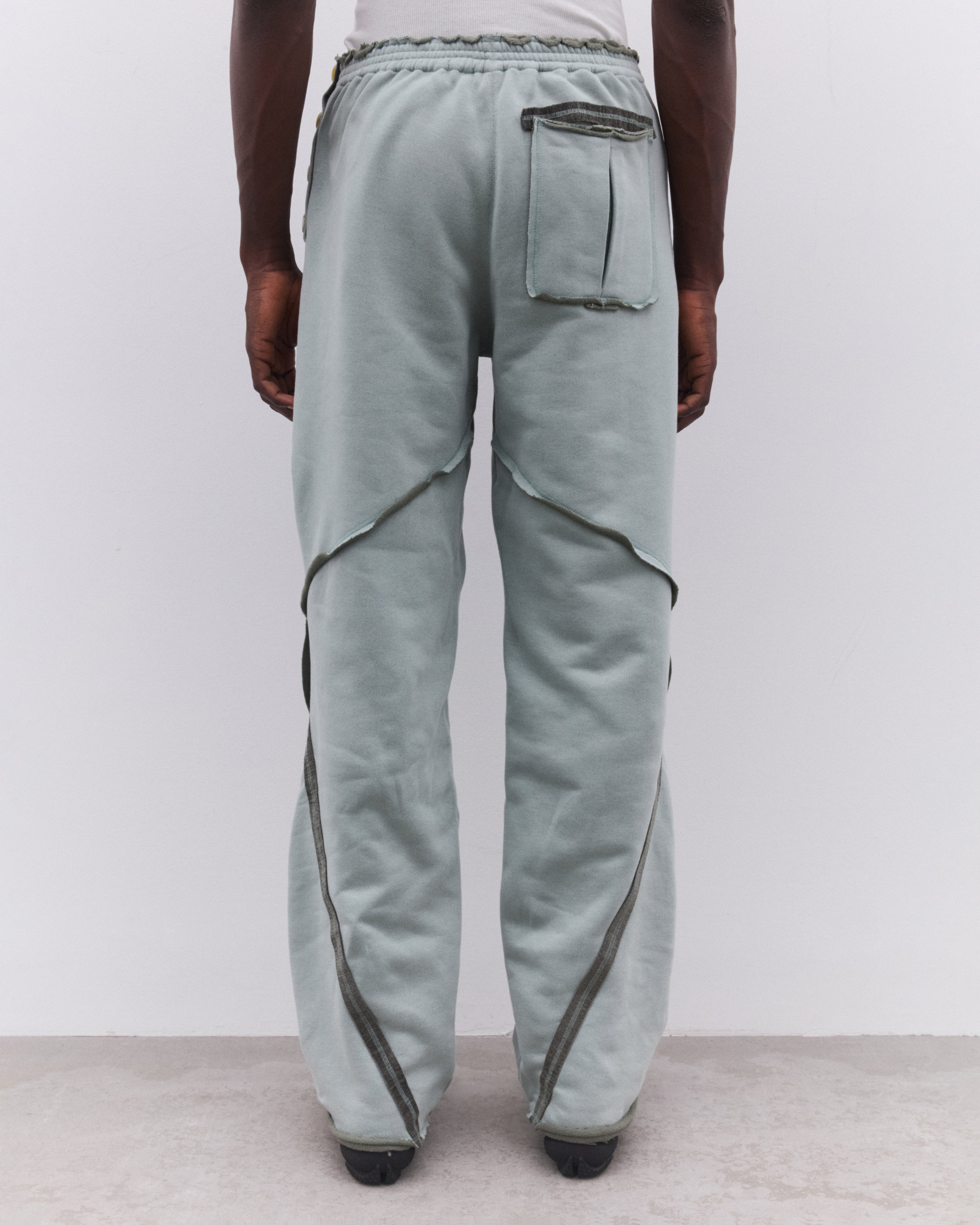 Kiko Kostadinov: Men's Vig K-Dart Trouser (Laurel Green) | Dover