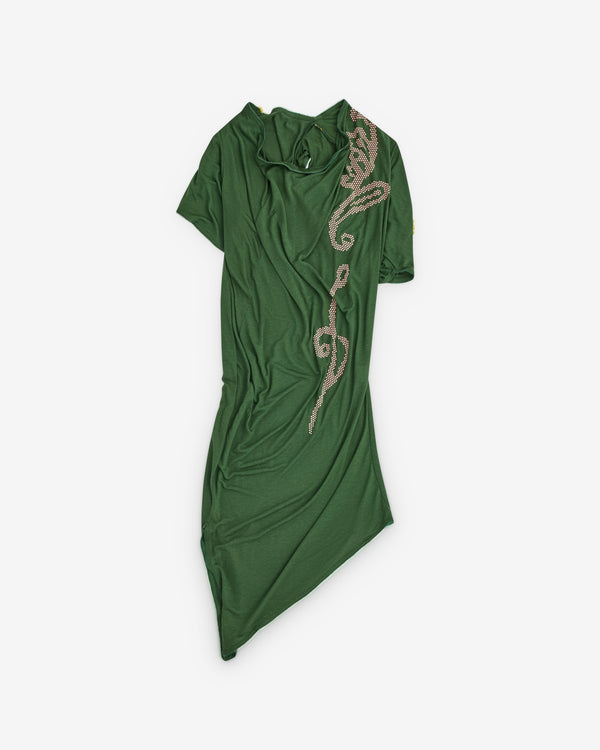 Kiko Kostadinov - Women’s Ziggy Dress - (Juniper Green)