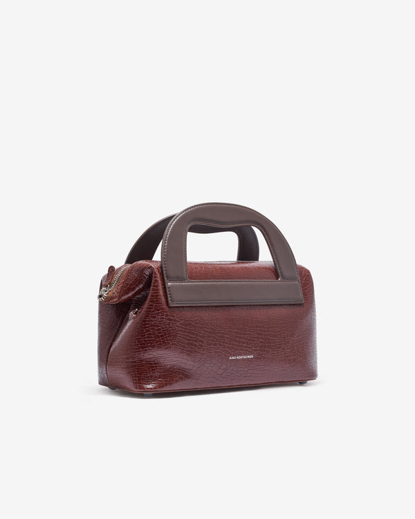 Kiko Kostadinov - Women’s Isadora Bag - (Cracked Brown)
