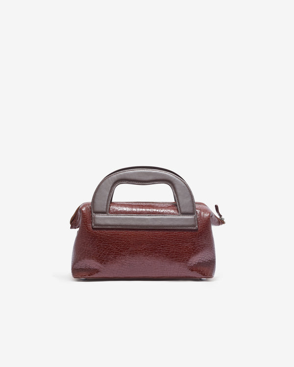 Kiko Kostadinov - Women’s Isadora Bag - (Cracked Brown)
