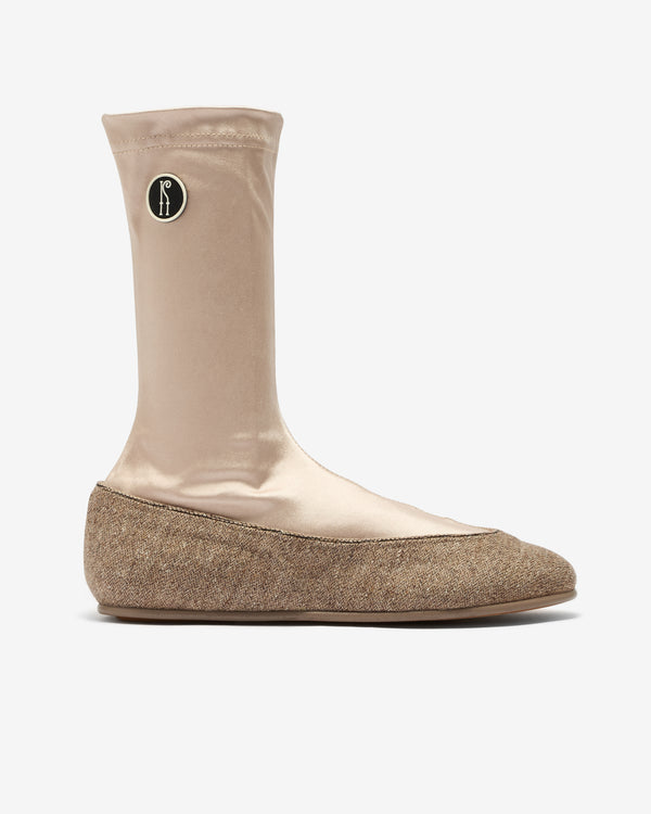 Kiko Kostadinov - Women’s Proxima Low Ballerina - (Oatmeal/Pale Pink)