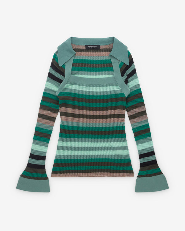 Kiko Kostadinov - Women's Esmerelda Top - (Absinthe)