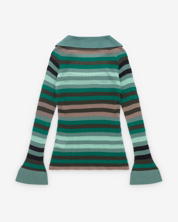Kiko Kostadinov - Women's Esmerelda Top - (Absinthe)