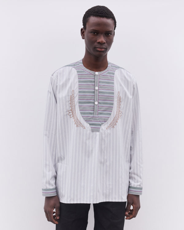 Kiko Kostadinov - Men's Kutch Overshirt - (Grey Wid)