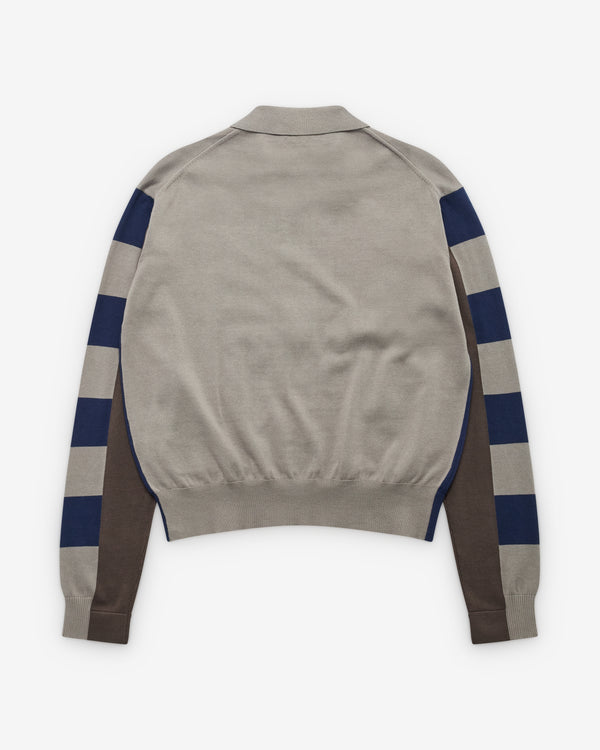 Kiko Kostadinov - Men's Kest Cardigan - (Navy/Anchor)