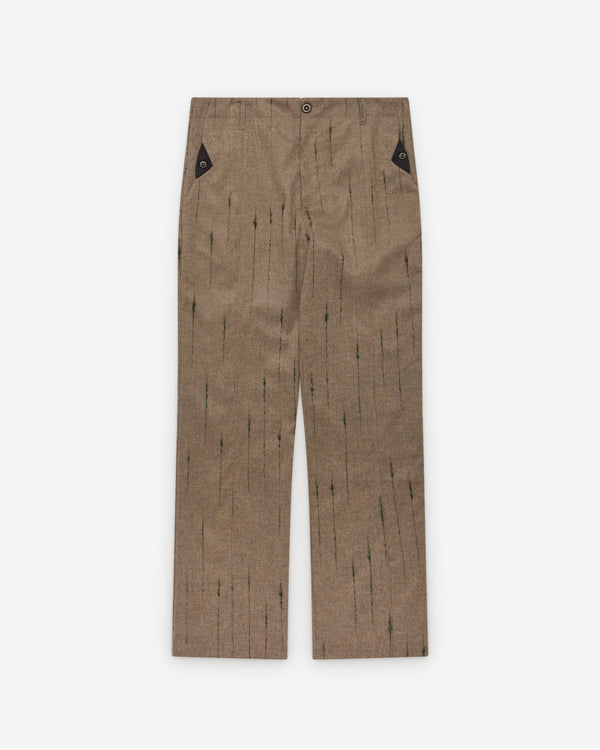 Kiko Kostadinov - Men's Veca Uniform Trouser - (Moor Brown)