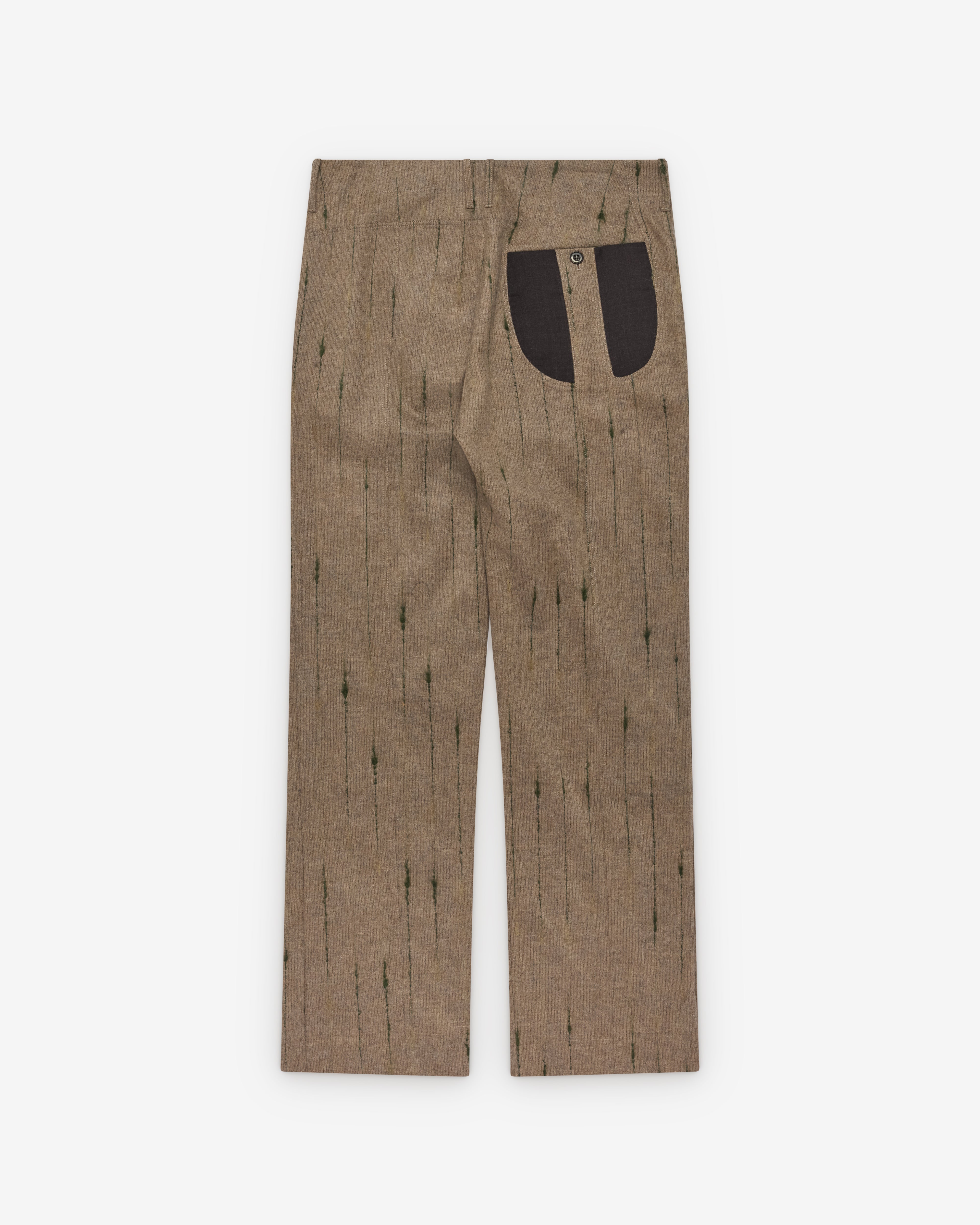 Kiko Kostadinov: Men's Veca Uniform Trouser (Moor Brown) | DSML E-SHOP