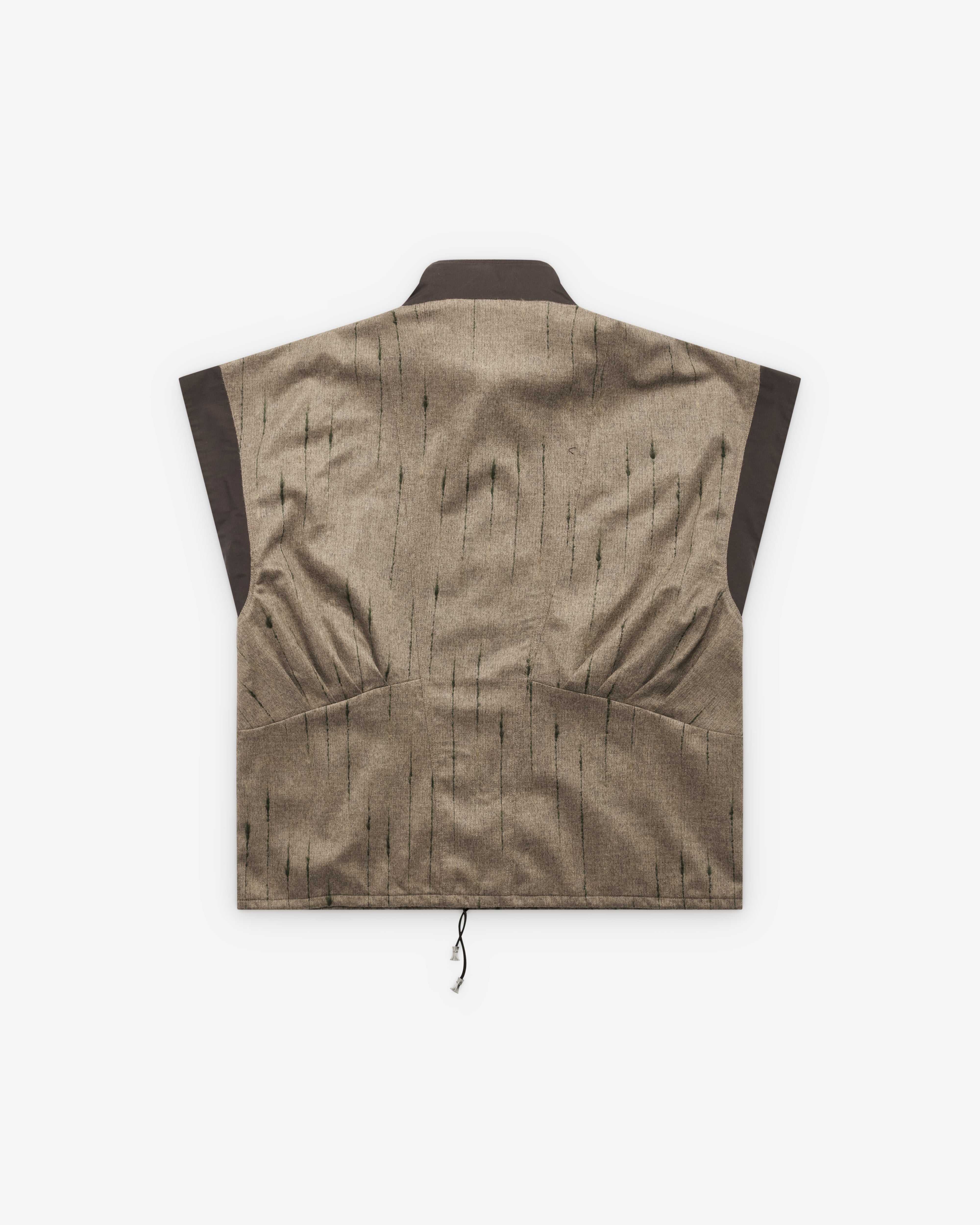 Kiko Kostadinov: Men's Raina Vest (Moor Brown) | Dover Street