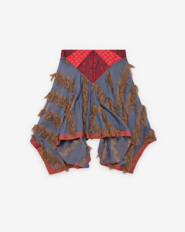 Kiko Kostadinov - Women's Klapheck Skirt - (Mariners Blue/Sandst)