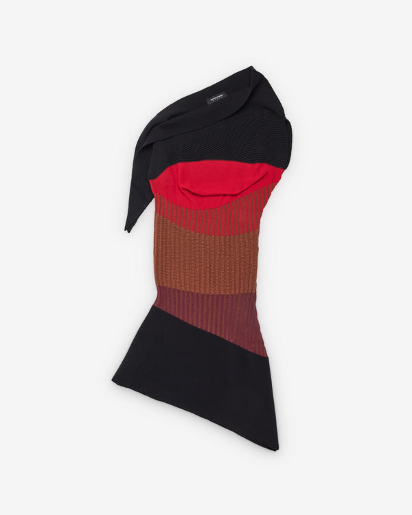 Kiko Kostadinov - Women's Lemoyne Knitted Dress - (Black/Red)
