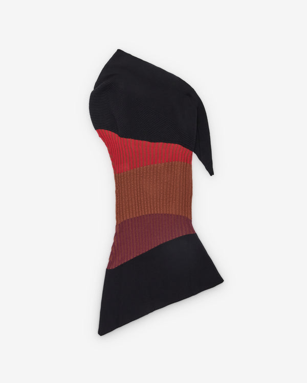 Kiko Kostadinov - Women's Lemoyne Knitted Dress - (Black/Red)