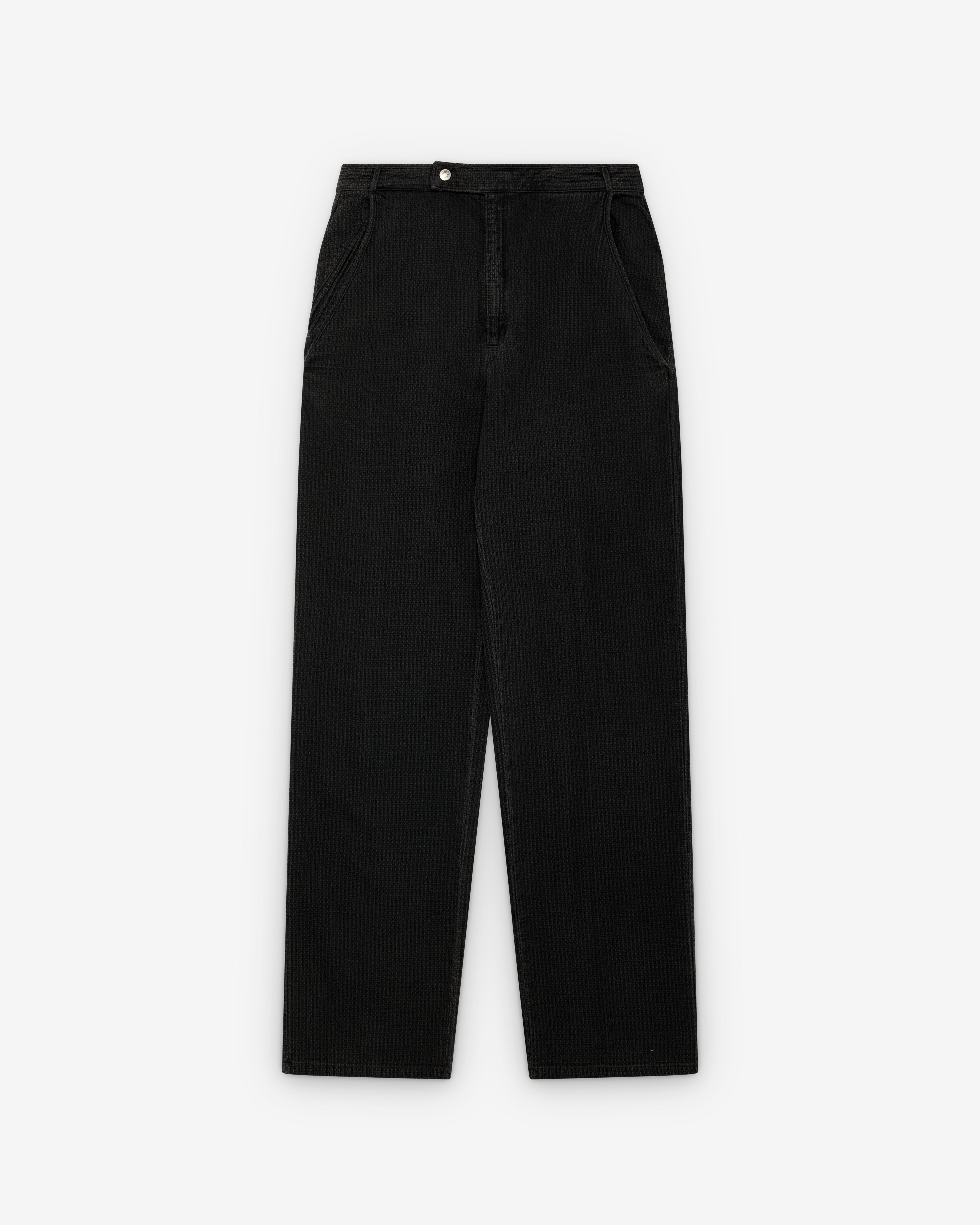 Kiko Kostadinov : Men's Mevre Trouser (Washed Black) | Dover