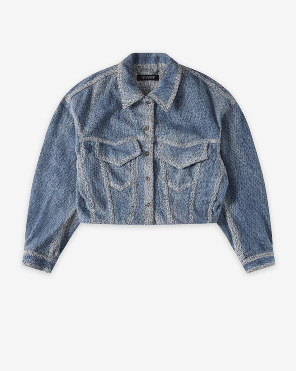 Kiko Kostadinov  - Women's Centennial Denim Jacket - (Indigo)