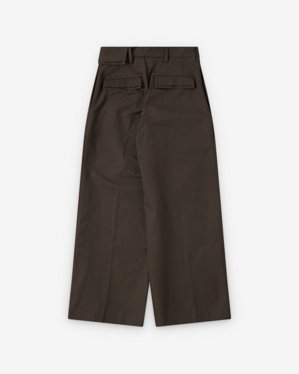 Kiko Kostadinov  - Men's Dieze Wide Trousers - (Khaki)