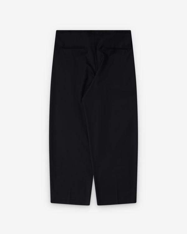Kiko Kostadinov  - Men's Laan Gathered Trousers - (Crow Black)
