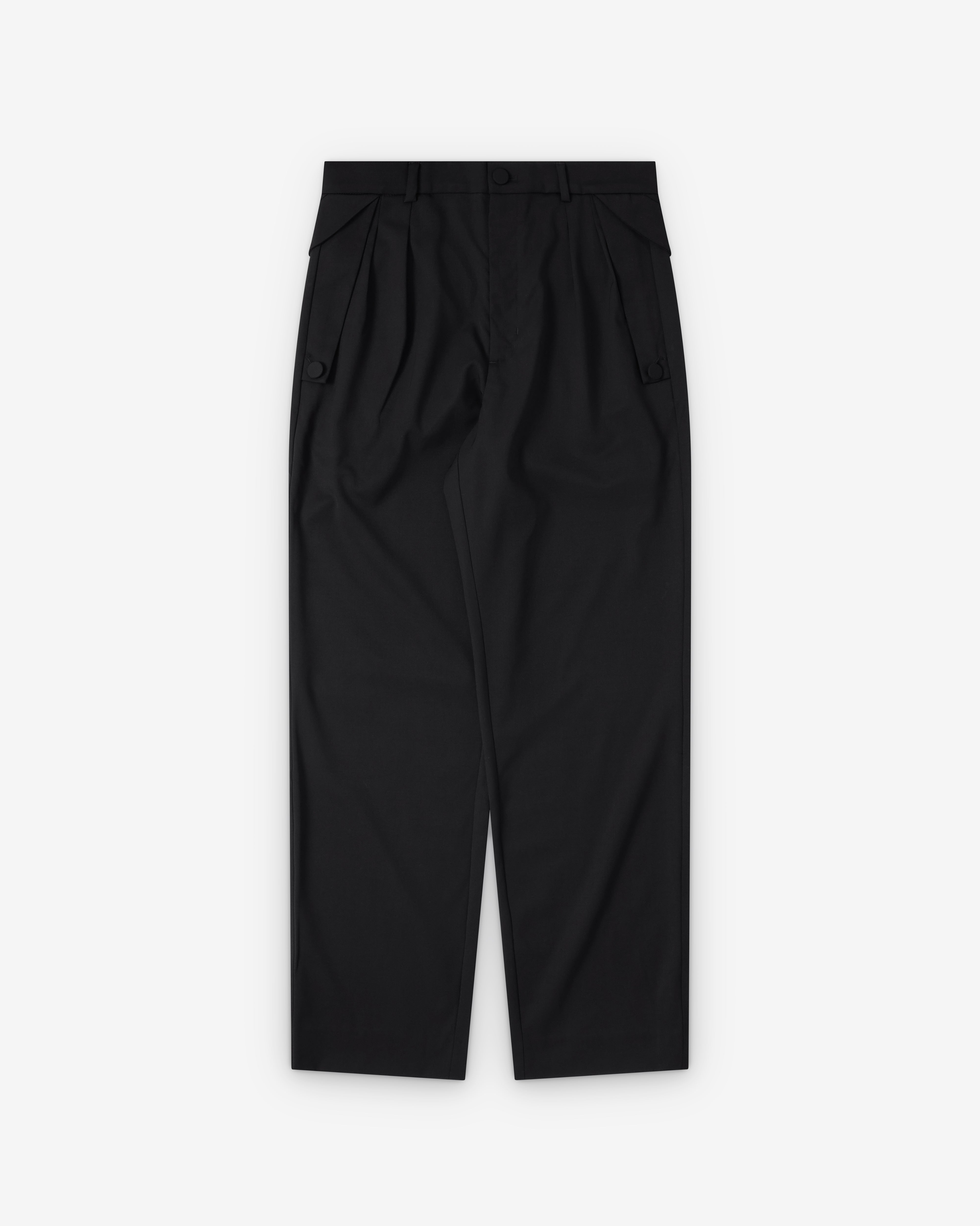 Kiko Kostadinov : Men's Bruin Trousers (Crow Black) | Dover Street