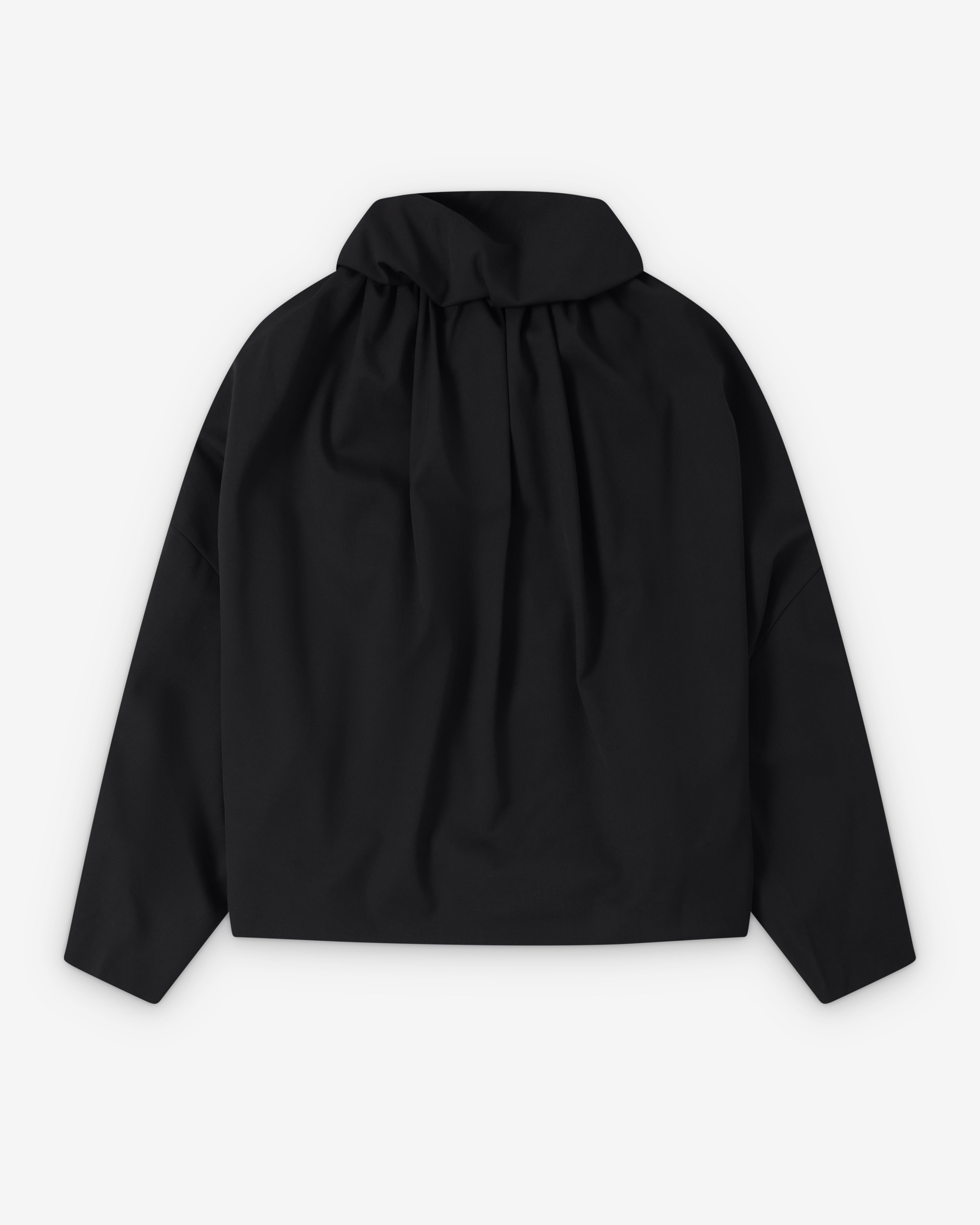 Kiko Kostadinov : Men's Helmond Gathered Blouson (Crow Black