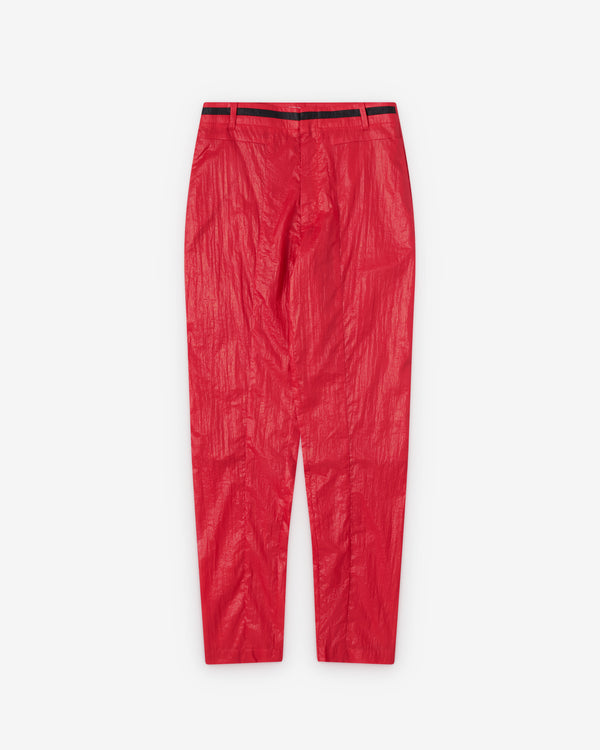 Kiko Kostadinov  - Men's Hertel Slim Trousers - (Crimson)