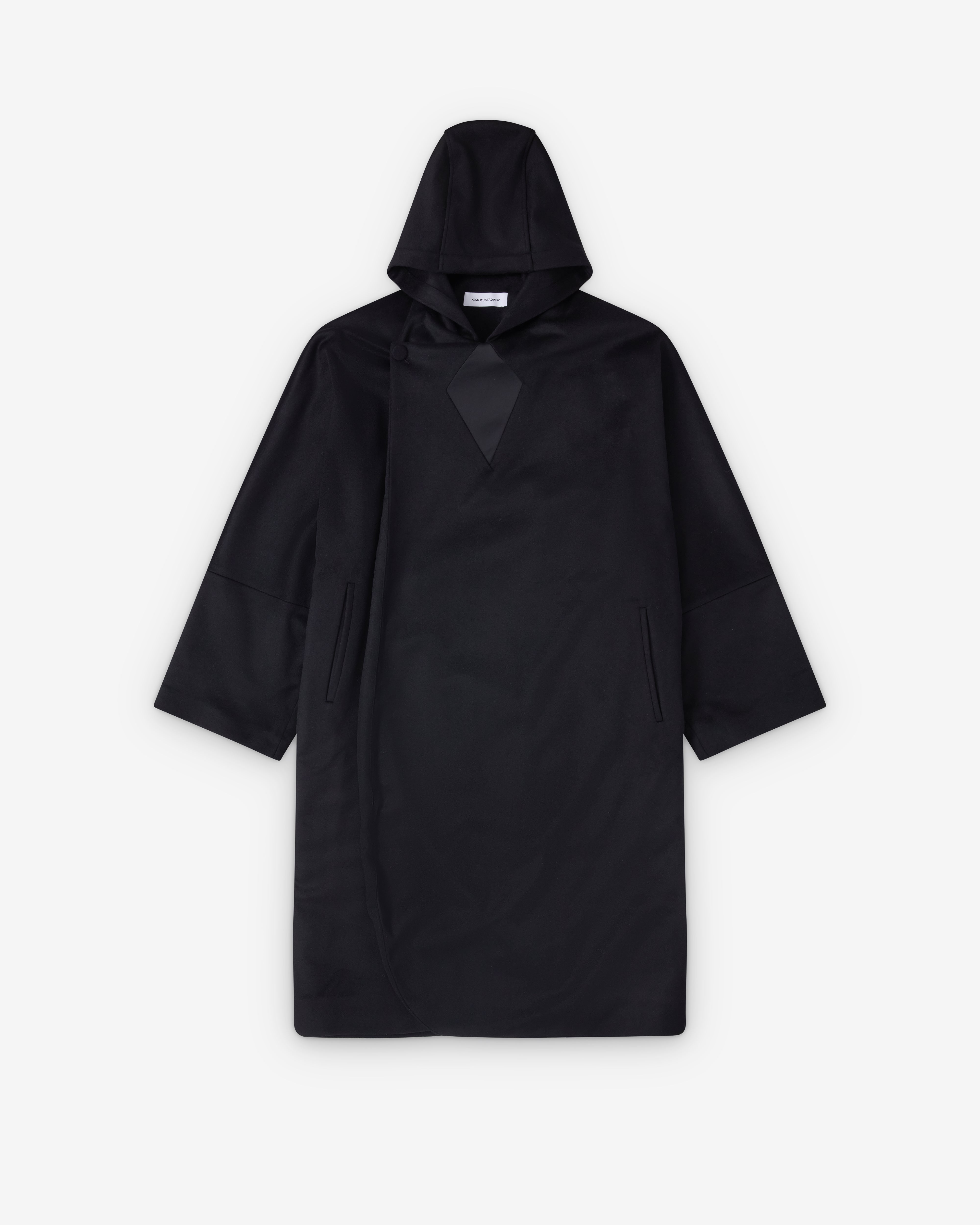 ジャケット・アウター 22ss kiko Kostadinov Crop Hooded Jacket Kiko Kostadinov : Men's Munno Hooded Coat (Obsidian) | Dover