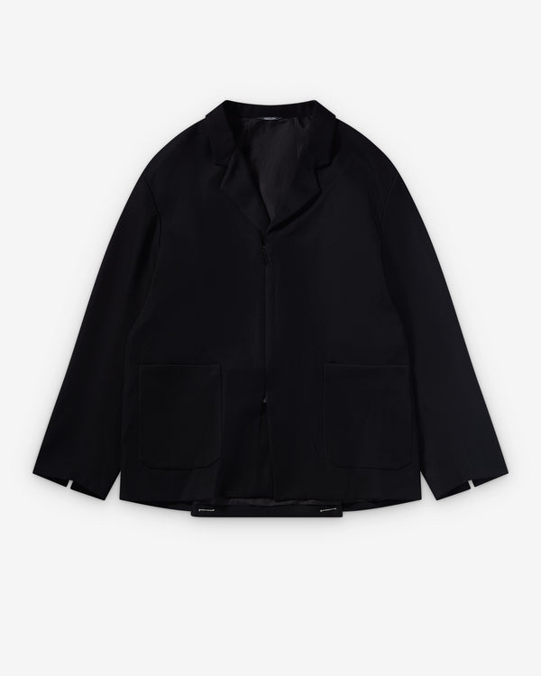 Kiko Kostadinov  - Men's Votive Zip Blazer - (Jet Black)