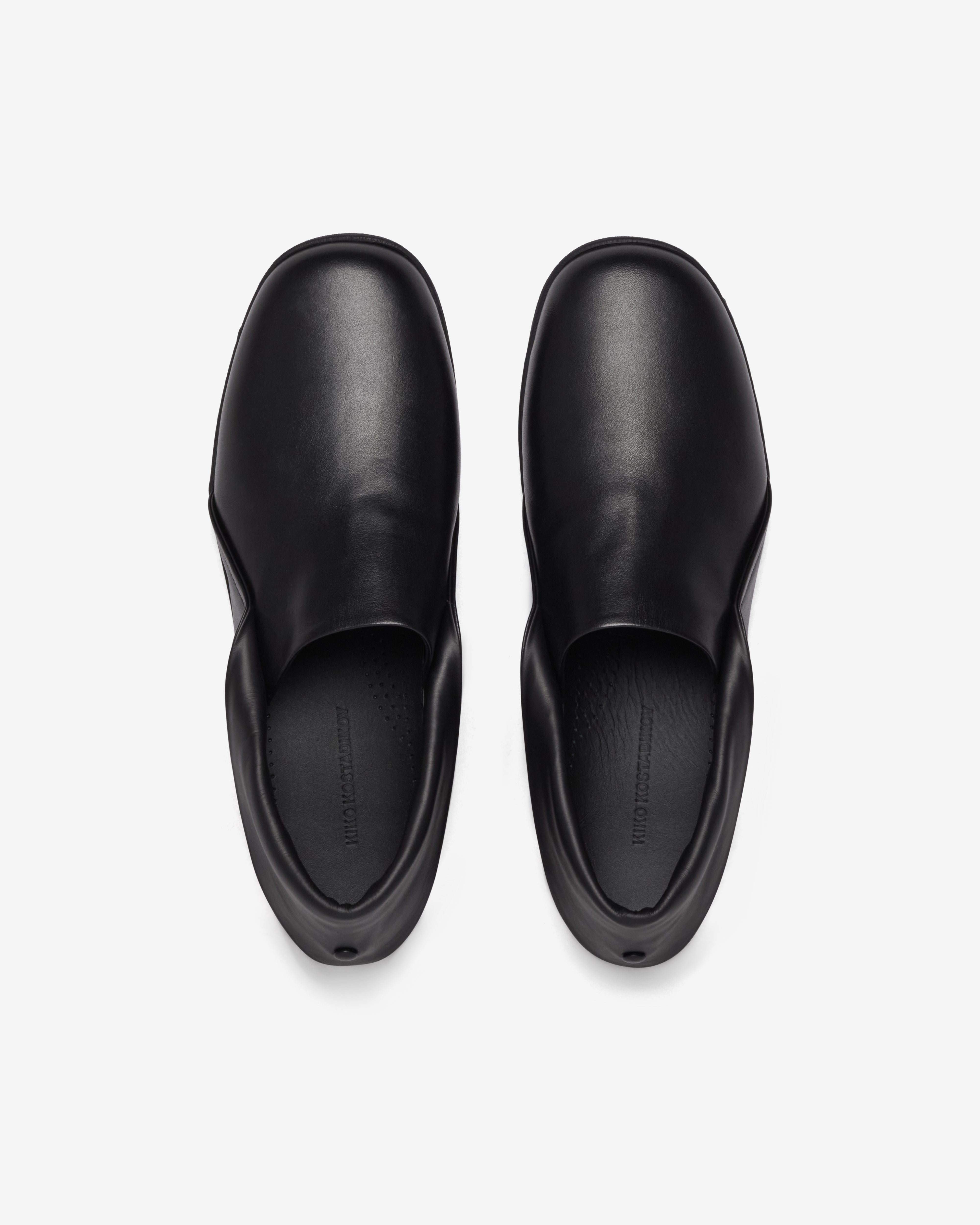 Kiko Kostadinov : Men's Iskar Slip-On (Black) | Dover Street