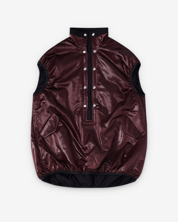 Kiko Kostadinov  - Women's Auk Pullover Gilet - (Burnt Umber)