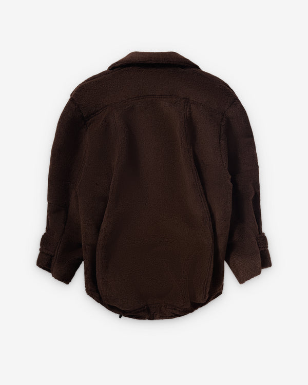 Kiko Kostadinov  - Women's Wren Pleated Coat - (Mole)