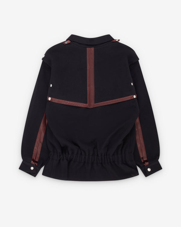 Kiko Kostadinov  - Women's Heron Belted Jacket - (Midnight Blue)