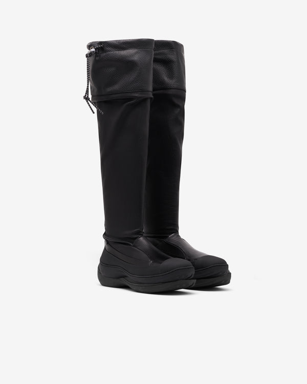 Kiko Kostadinov  - Women's Avocet Leather Boots - (Ink Black)