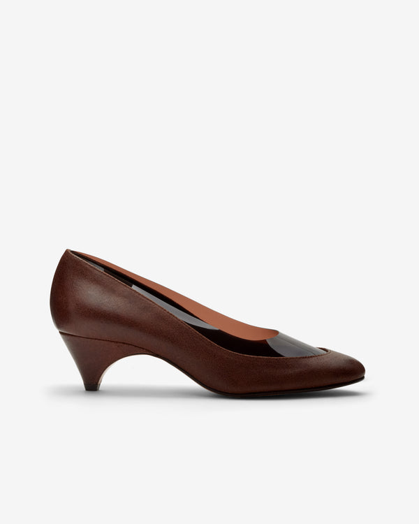 Kiko Kostadinov  - Women's Jaeger Pumps - (Grain Brown)
